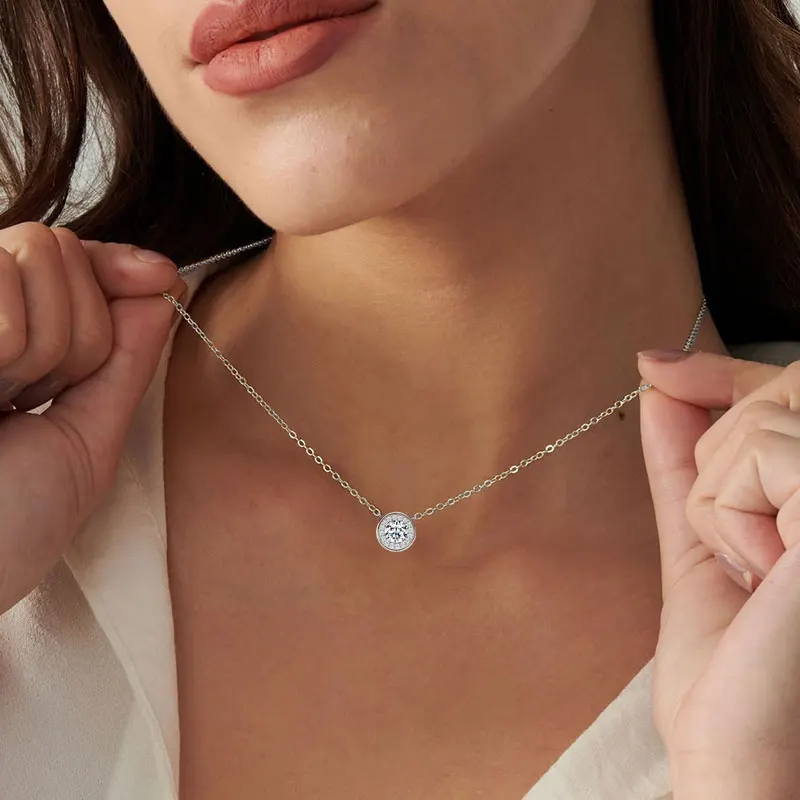 Iogou 1ct vvs1 d цвет муассанит - Фотография_4