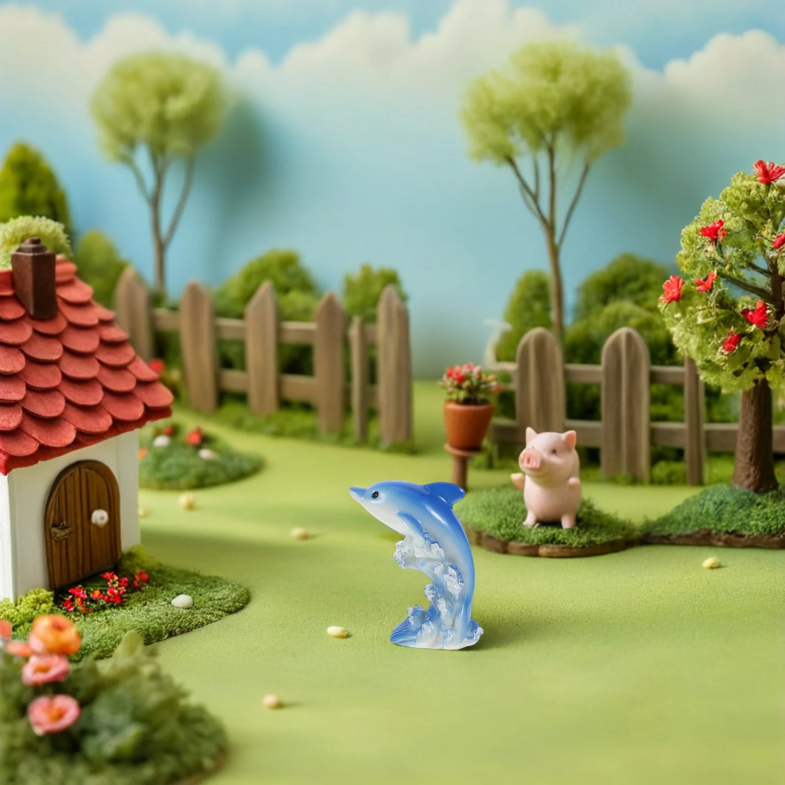 Мини-смола, дельфин