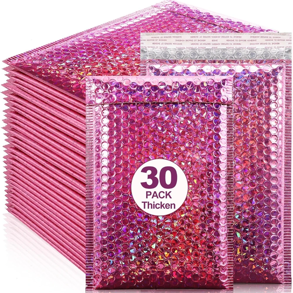 Голографические почтовые конверты с пузырьками - Фотография_6