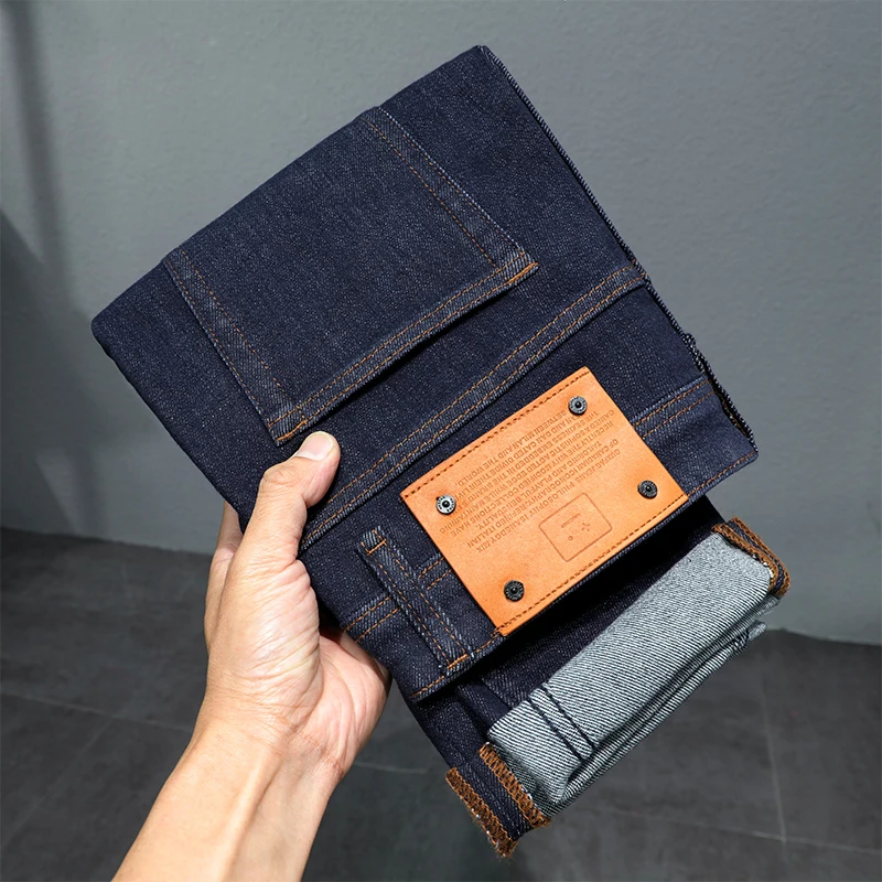 Оригинальные джинсы из коровьей - Фотография_2