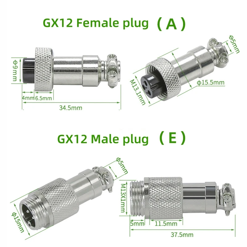 Авиационный разъем gx12 - Фотография_3