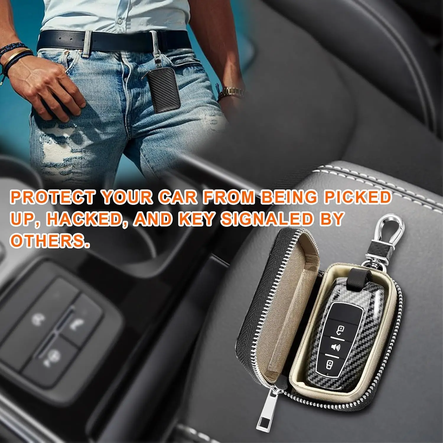 Сумка фарадея для автомобильных ключей - Фотография_6