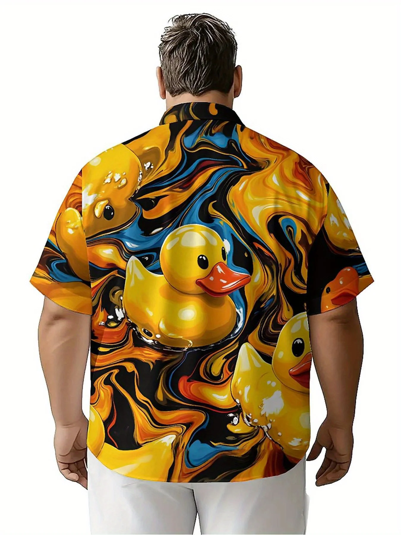 Мужские гавайские рубашки больших - Фотография_5