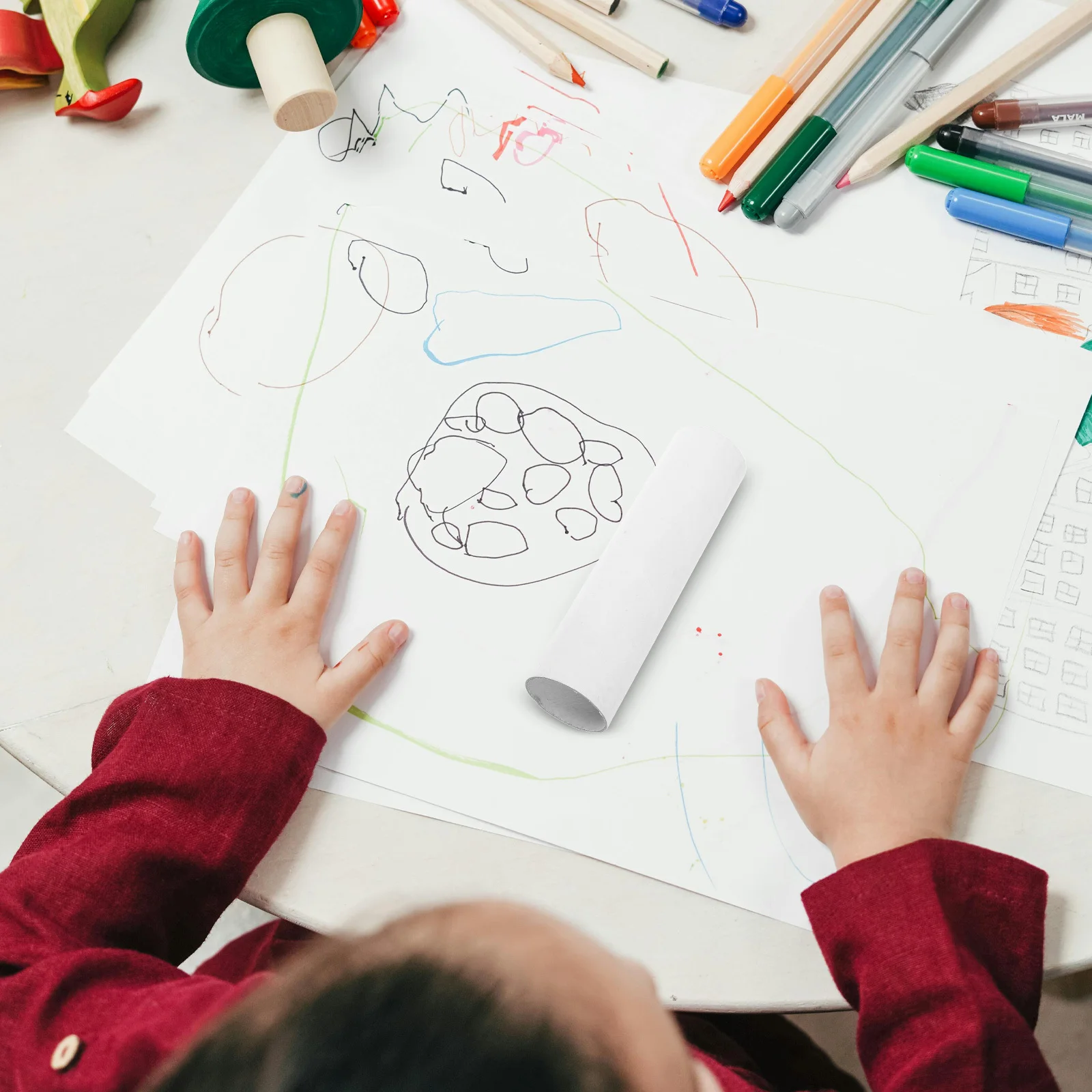 Крафт-почтовые трубки для художественных картин - Фотография_3