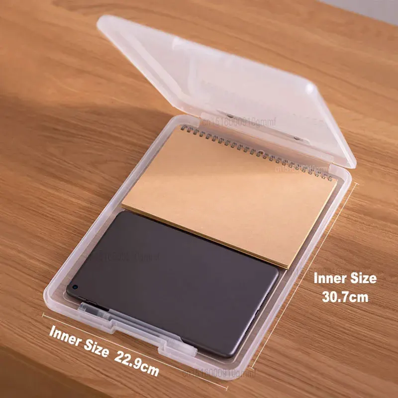 Бумажный ящик для хранения документов формата а4 с папкой - Фотография_3