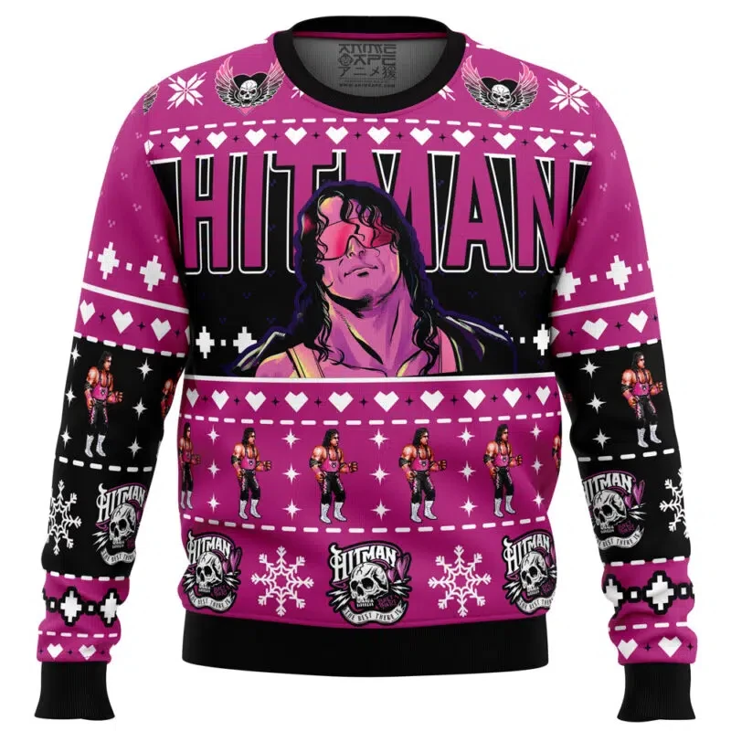 Brett hart hitman ugly sweater - Фотография_4