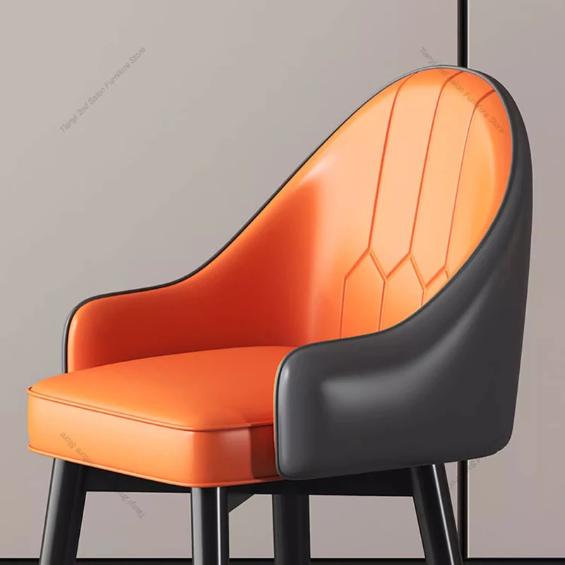 Скандинавские современные барные стулья - Фотография_4