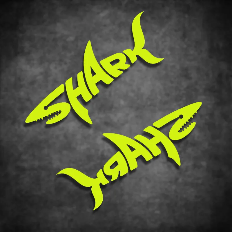 Для акулы наклейки на мотоциклетный