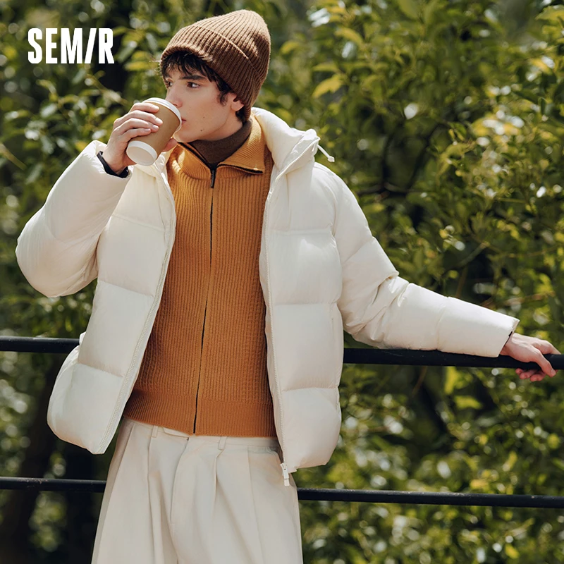Пуховик semir, мужская трехстойкая верхняя одежда - Фотография_3