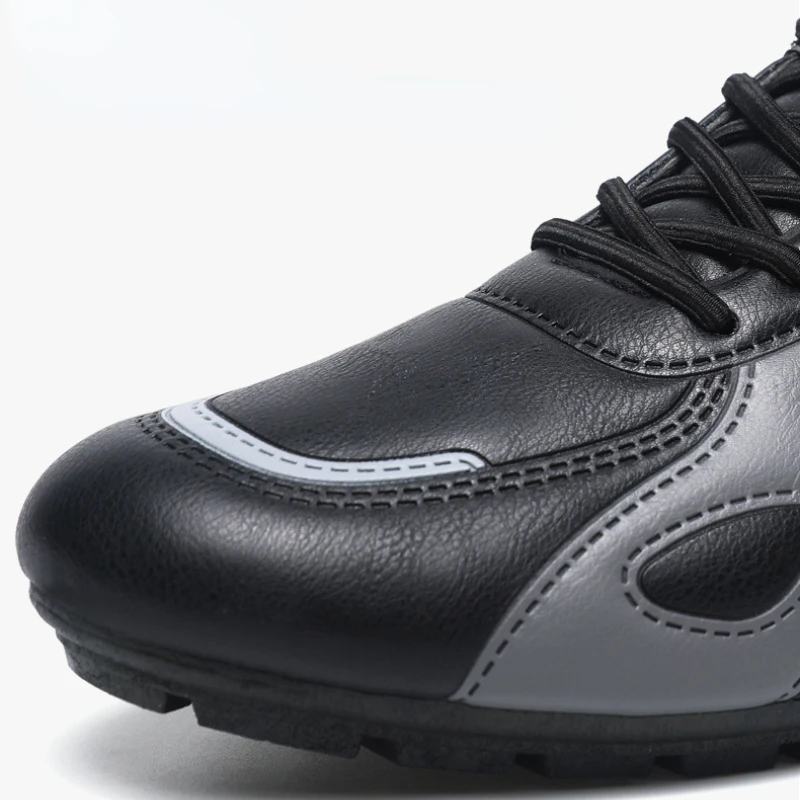 Кроссовки мужские кожаные без шнуровки - Фотография_4