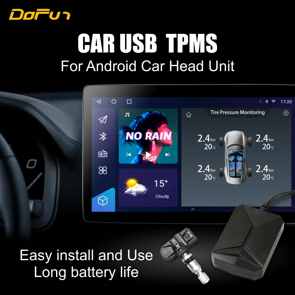 Автомобильный usb tpms для автомобильного