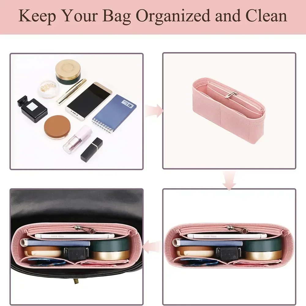 Сумка-органайзер для longchamp mini tote timid - Фотография_5