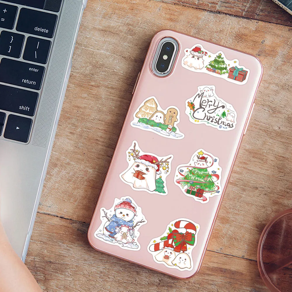 Рождественские наклейки с призраками - Фотография_5