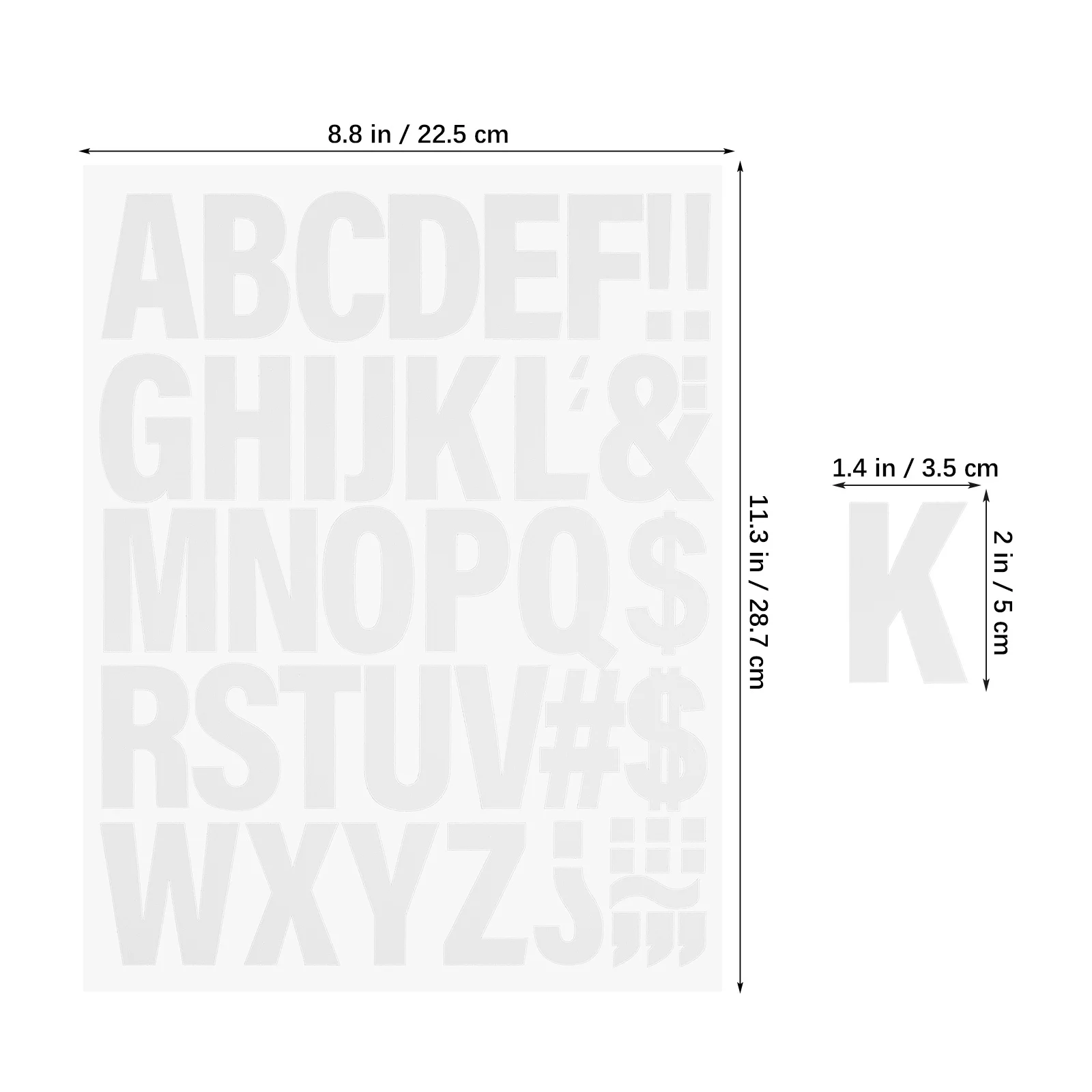 Термопереносные буквы алфавита для ткани - Фотография_5