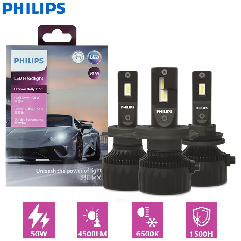 Лампа philips ultinon для автомобильных фар