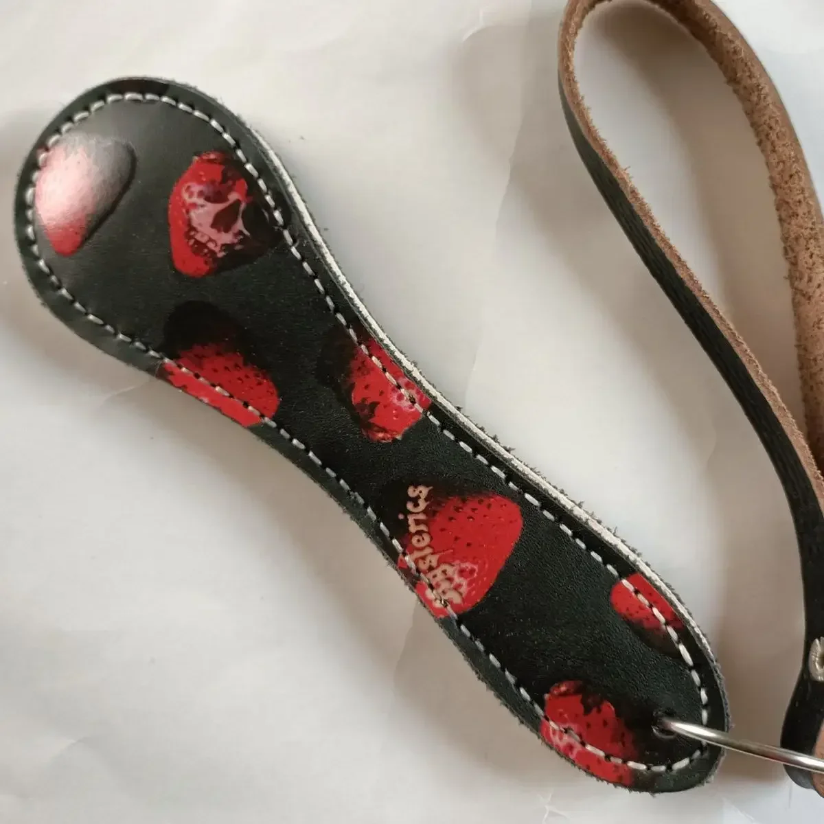 18 см, кожаная ракетка ручной работы boston - Фотография_2