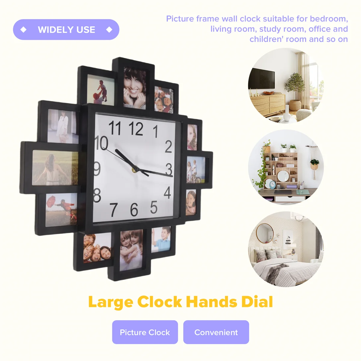 Abqr фоторамка настенные часы новый - Фотография_5