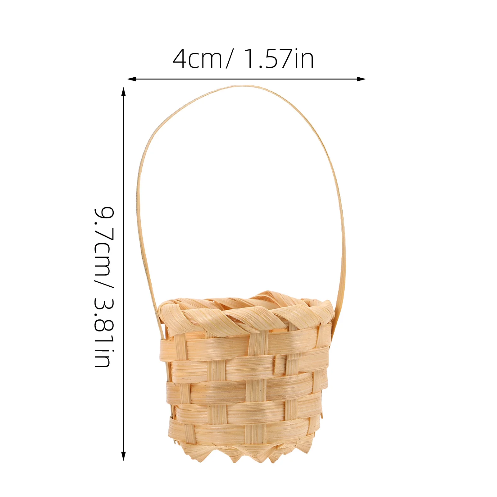 Мини-тканые корзины для хранения - Фотография_6