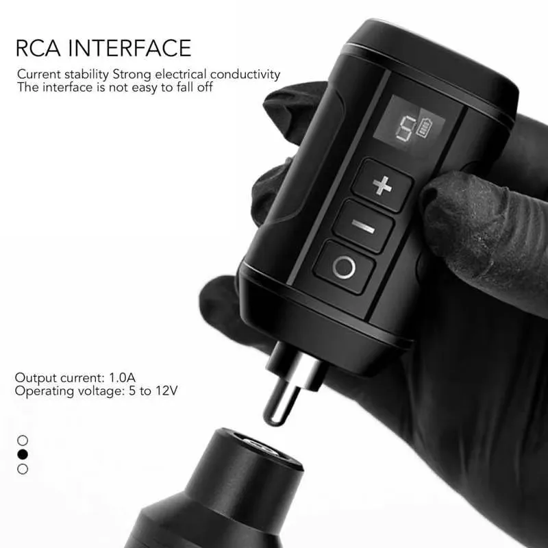 Portable rca tattoo power supply