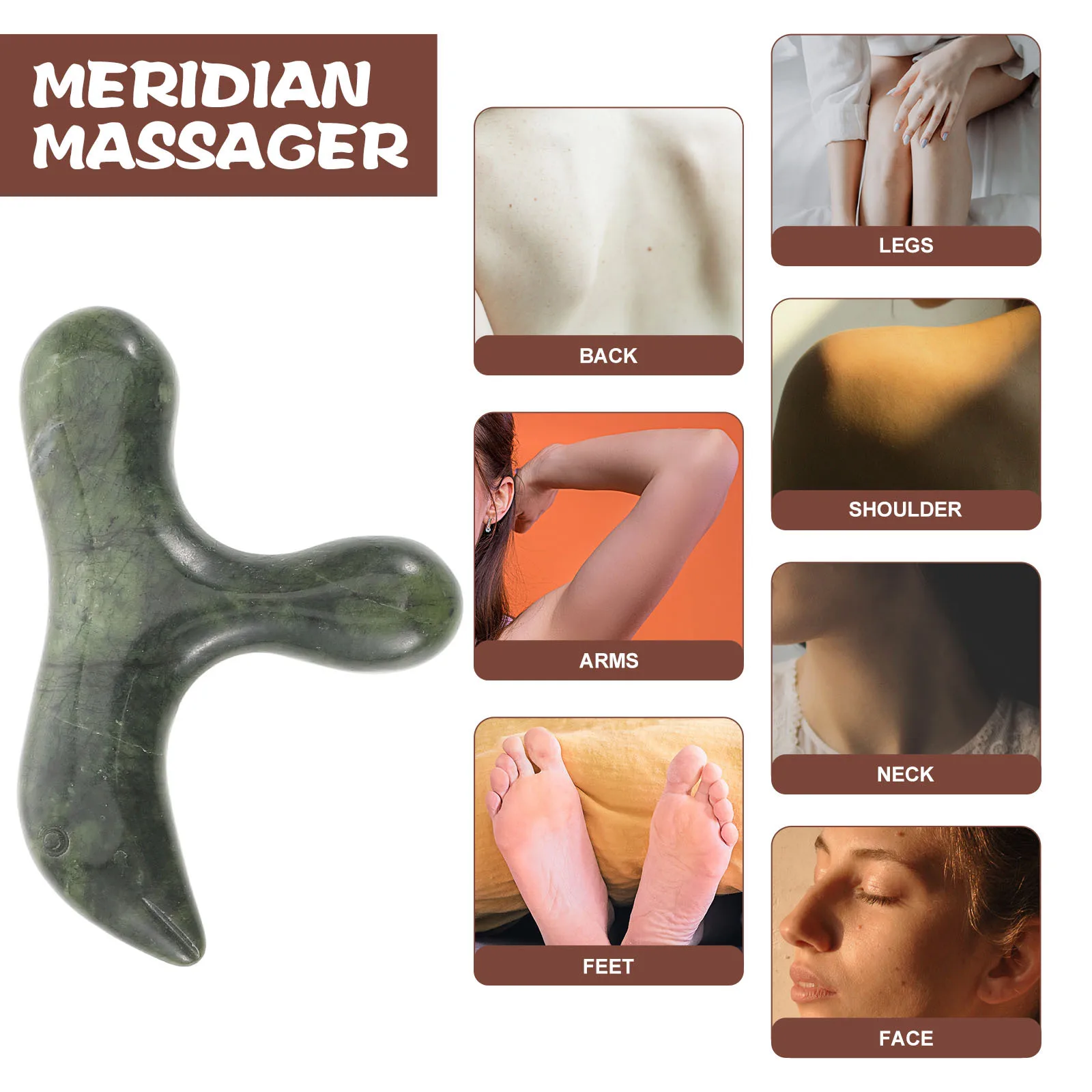 Массажная палочка из нефритового камня - Фотография_2