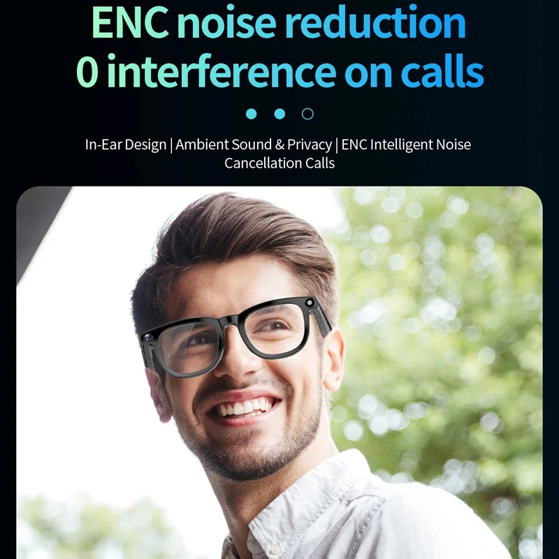 Cy01 smart ai bluetooth-очки с - Фотография_4