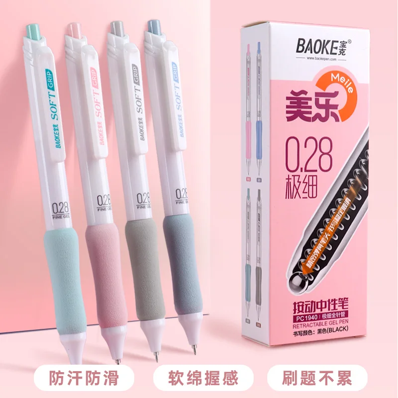 Выдвижная гелевая ручка baoke 0 - Фотография_2