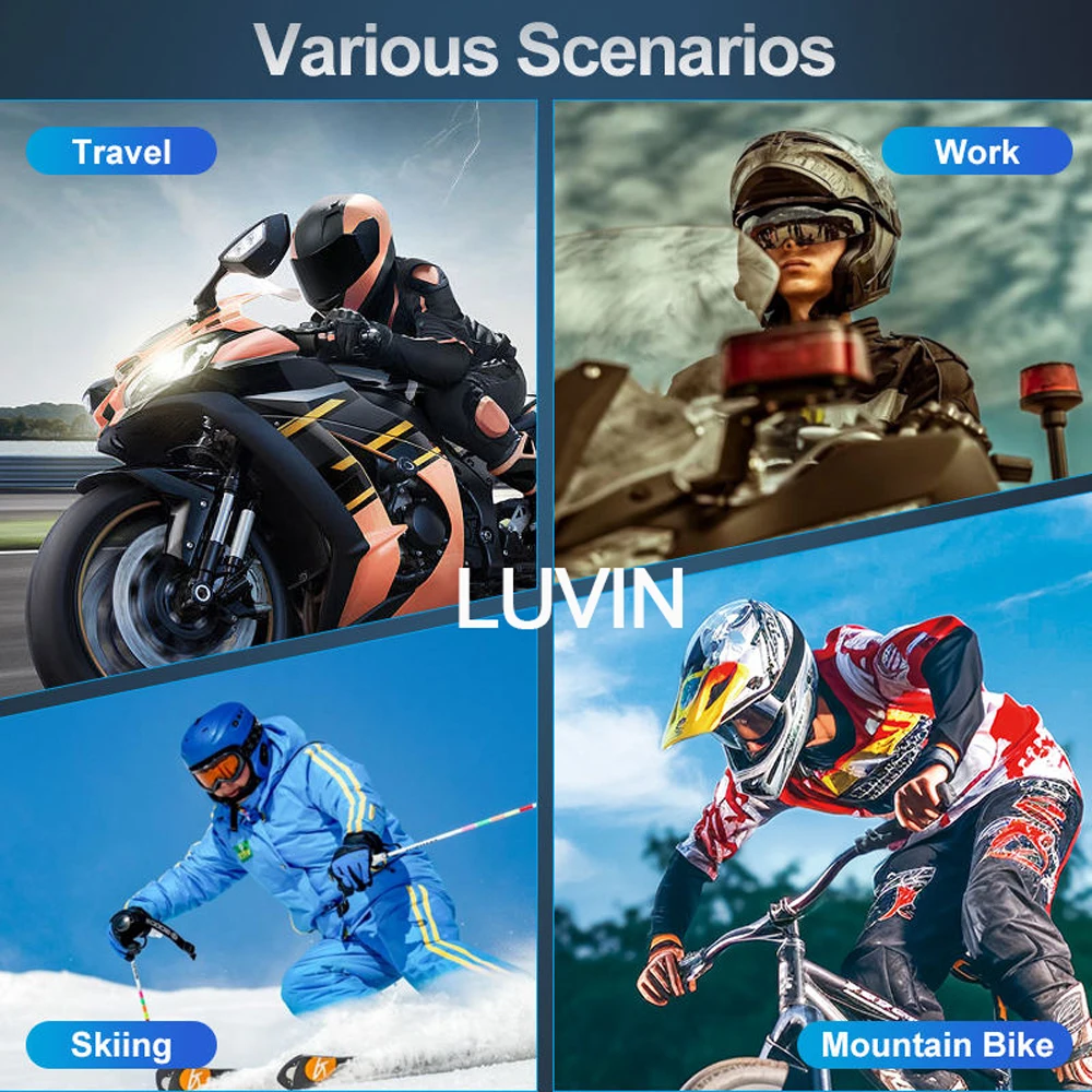 Гарнитура для мотоциклетного шлема freedconn luvin s1 - Фотография_6