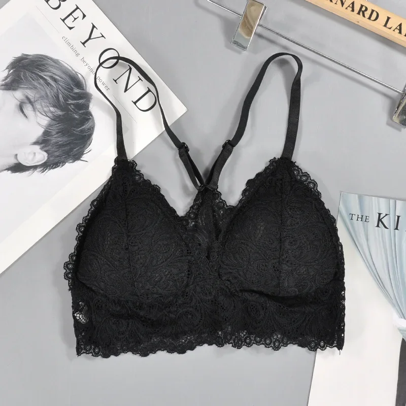 Французский сексуальный бюстгальтер с треугольной чашкой - Фотография_6