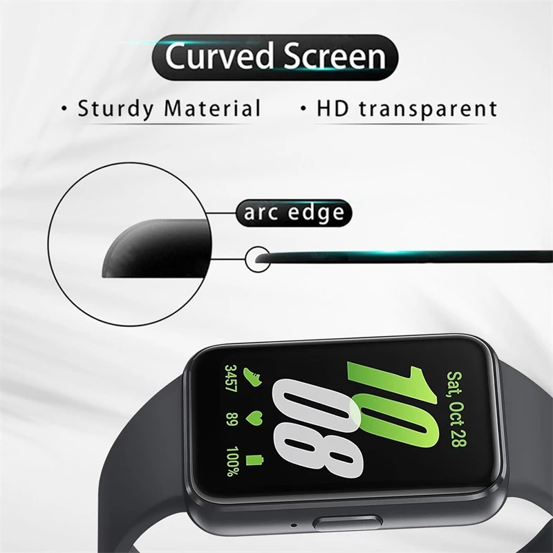 Мягкая гидрогелевая пленка для samsung galaxy fit 3 - Фотография_6