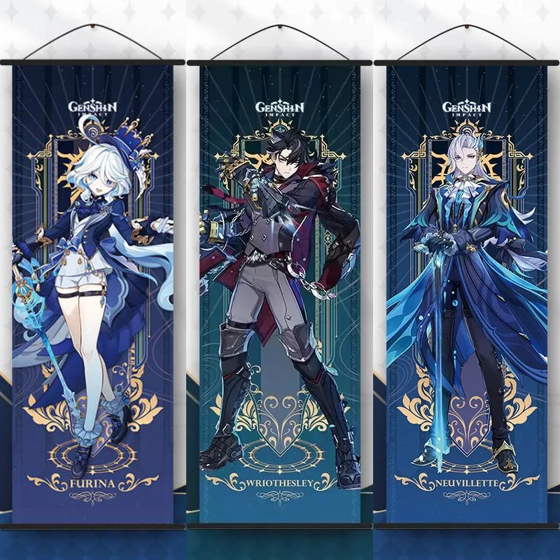 Genshin impact wanderer таро постер