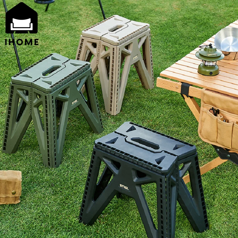Ihome складная скамейка для рыбалки на открытом воздухе