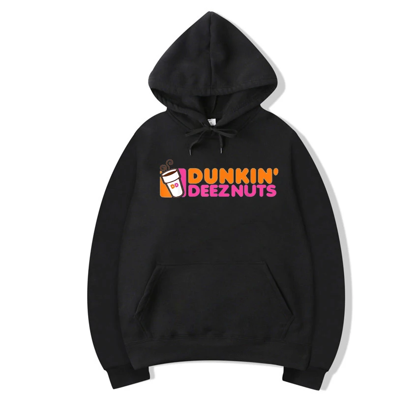 Толстовки dunkin deeznut с изображением орехов и орехов