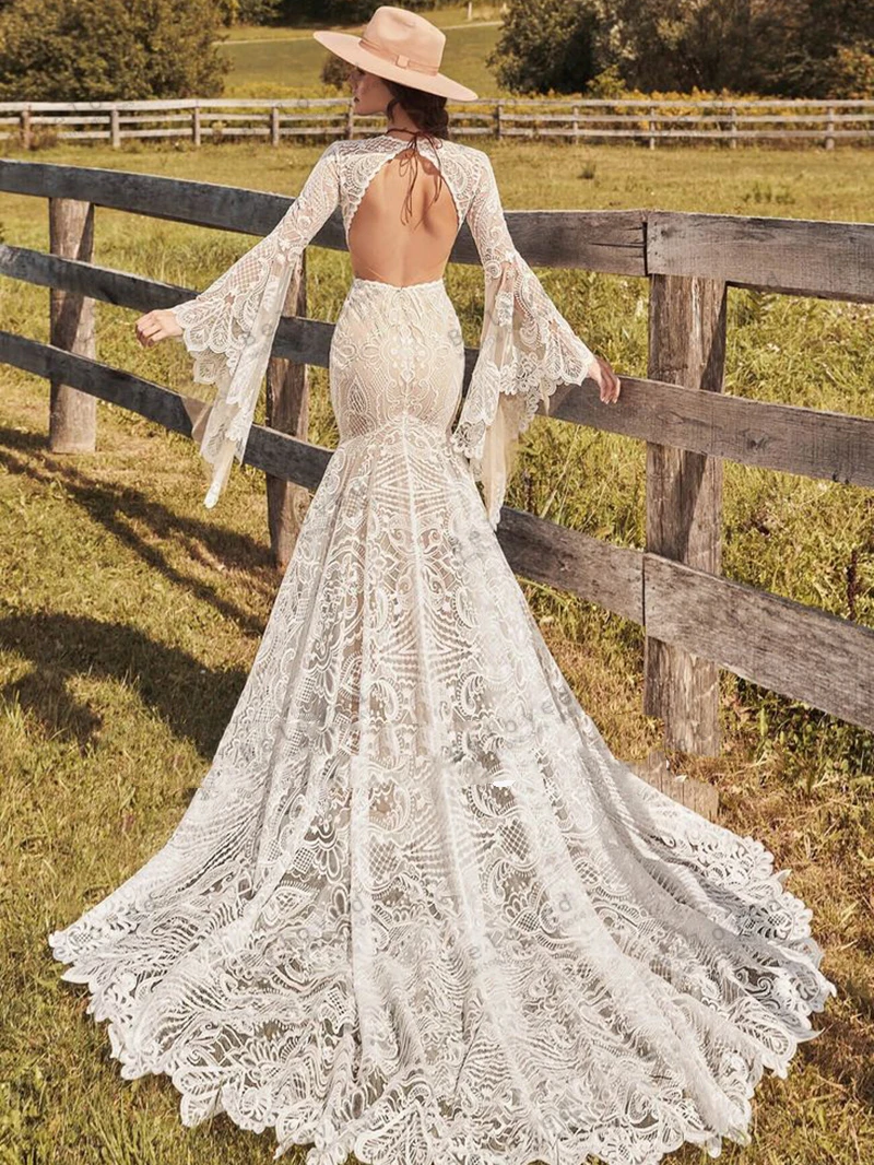 Свадебные платья в богемном стиле - Фотография_2