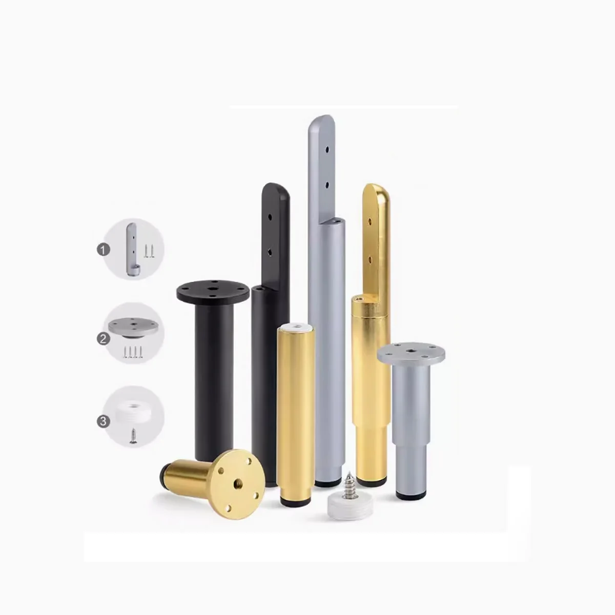 Регулируемая подставка для ножек шкафа - Фотография_3