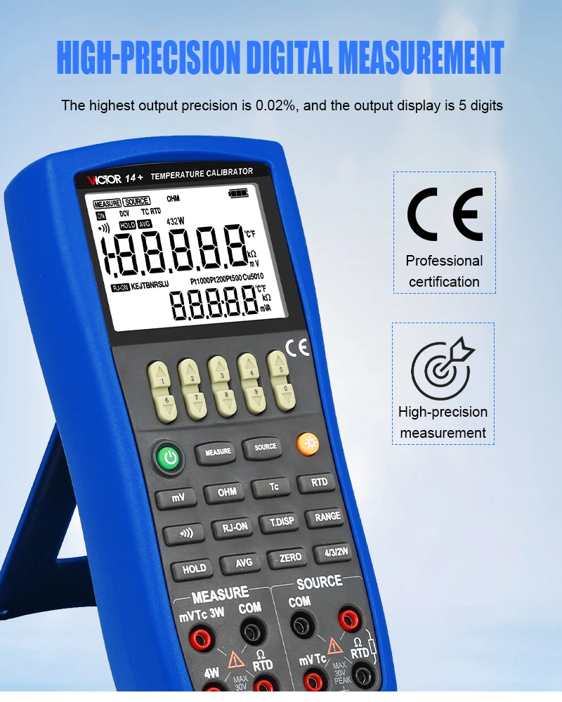 Victor 14+ калибратор термопары - Фотография_2