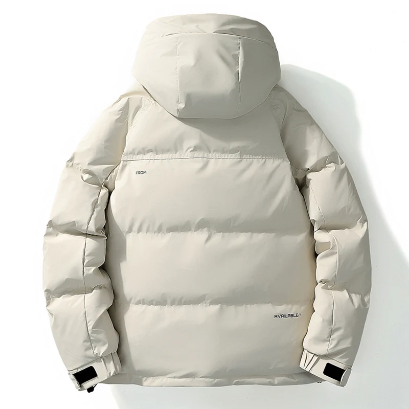 Короткий пуховик с капюшоном - Фотография_5