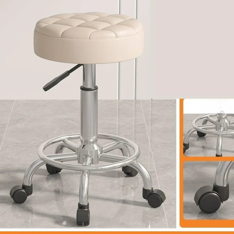 Регулируемый вращающийся табурет - Фотография_2