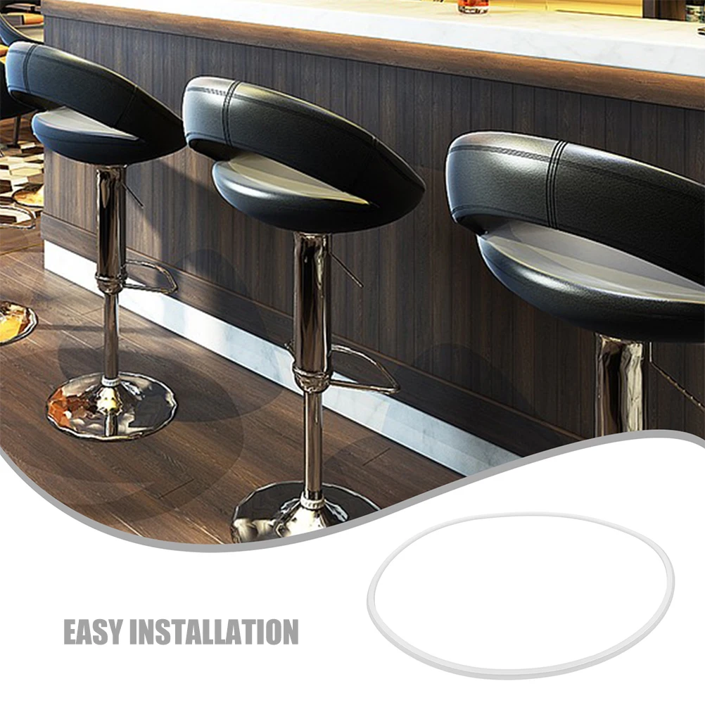 Белое резиновое кольцо