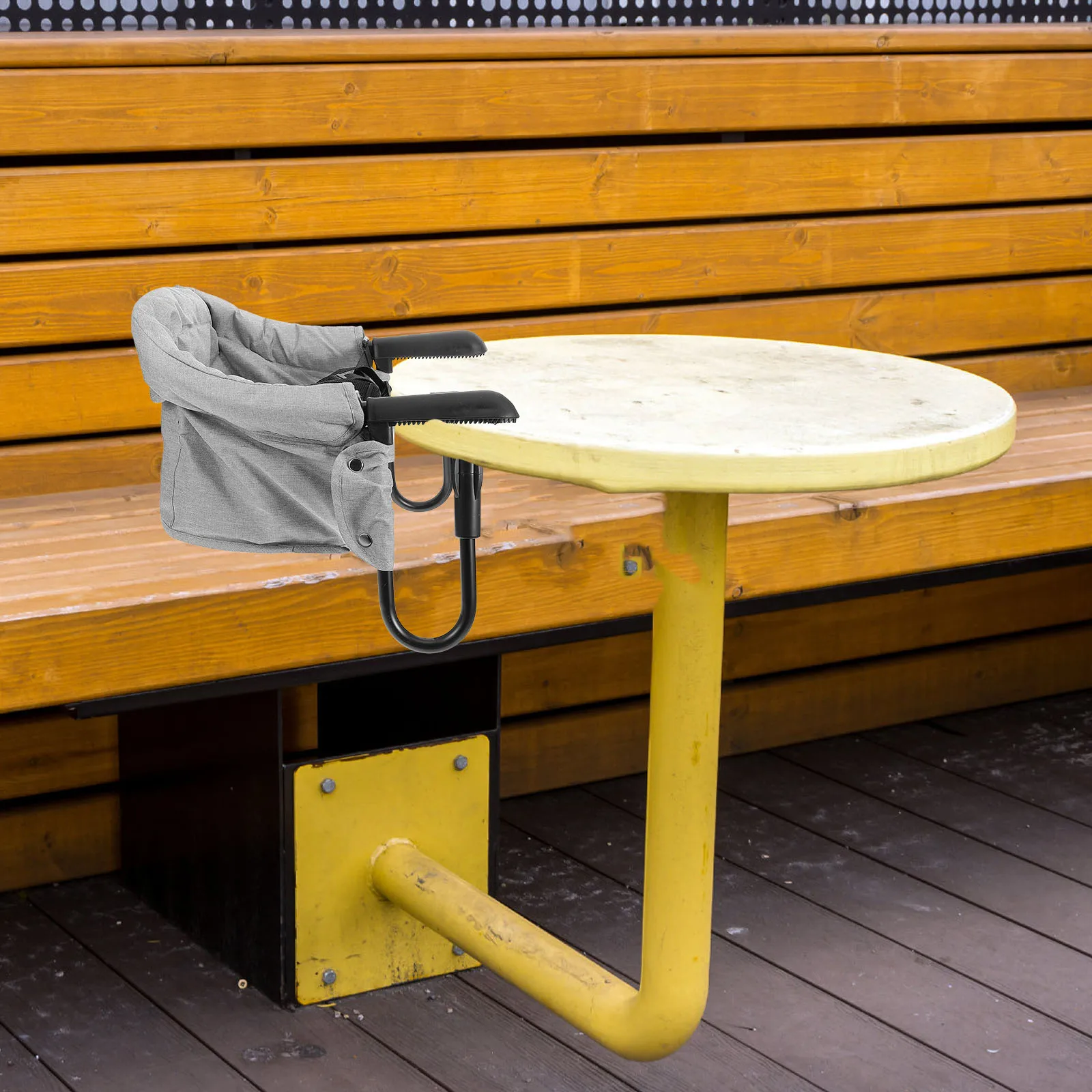 Портативный детский стульчик для кормления - Фотография_2