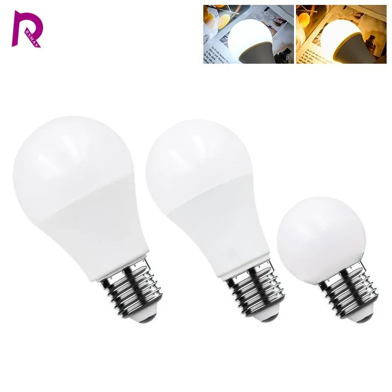 Светодиодные лампы e27 e14 3w 6w