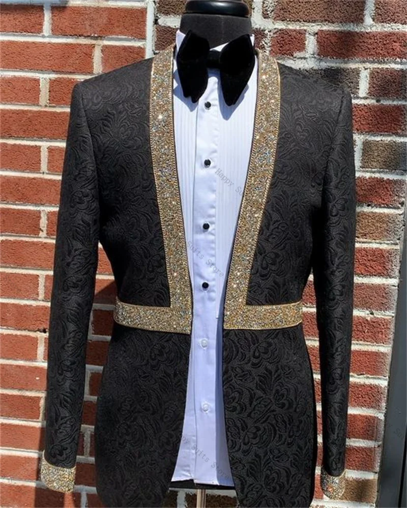 Белый осенний мужской костюм - Фотография_2