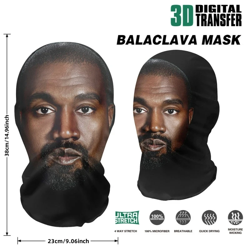 Забавная маска с 3d принтом - Фотография_3