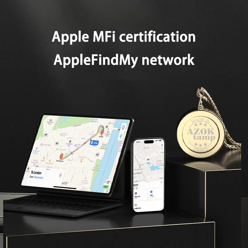 Gps-локатор mini smart airtag работает - Фотография_3