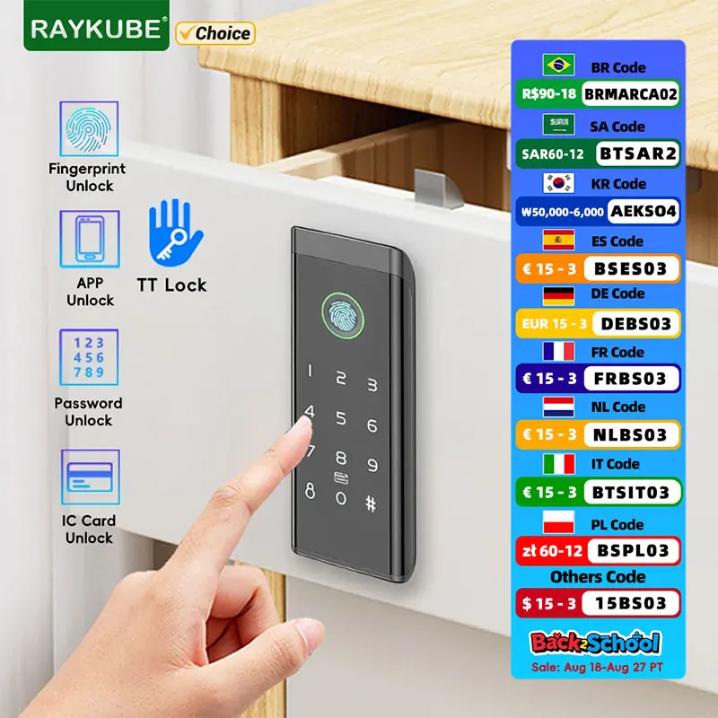 Raykube tt lock bluetooth keyless
