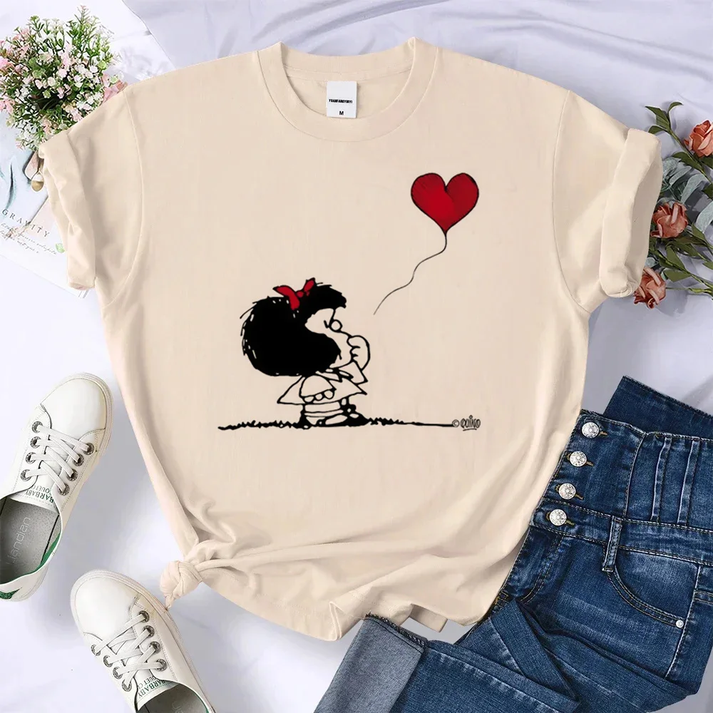 Топ mafalda женский с графическим принтом - Фотография_4