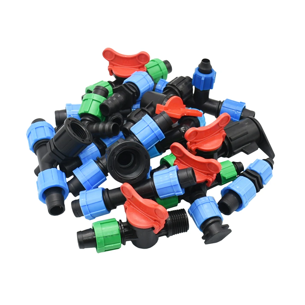 "16 мм фитинги для капельной ленты для орошения - Фотография_6