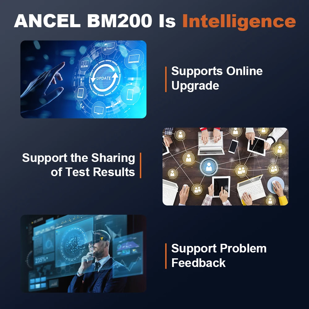 Монитор аккумулятора ancel bm200 - Фотография_6