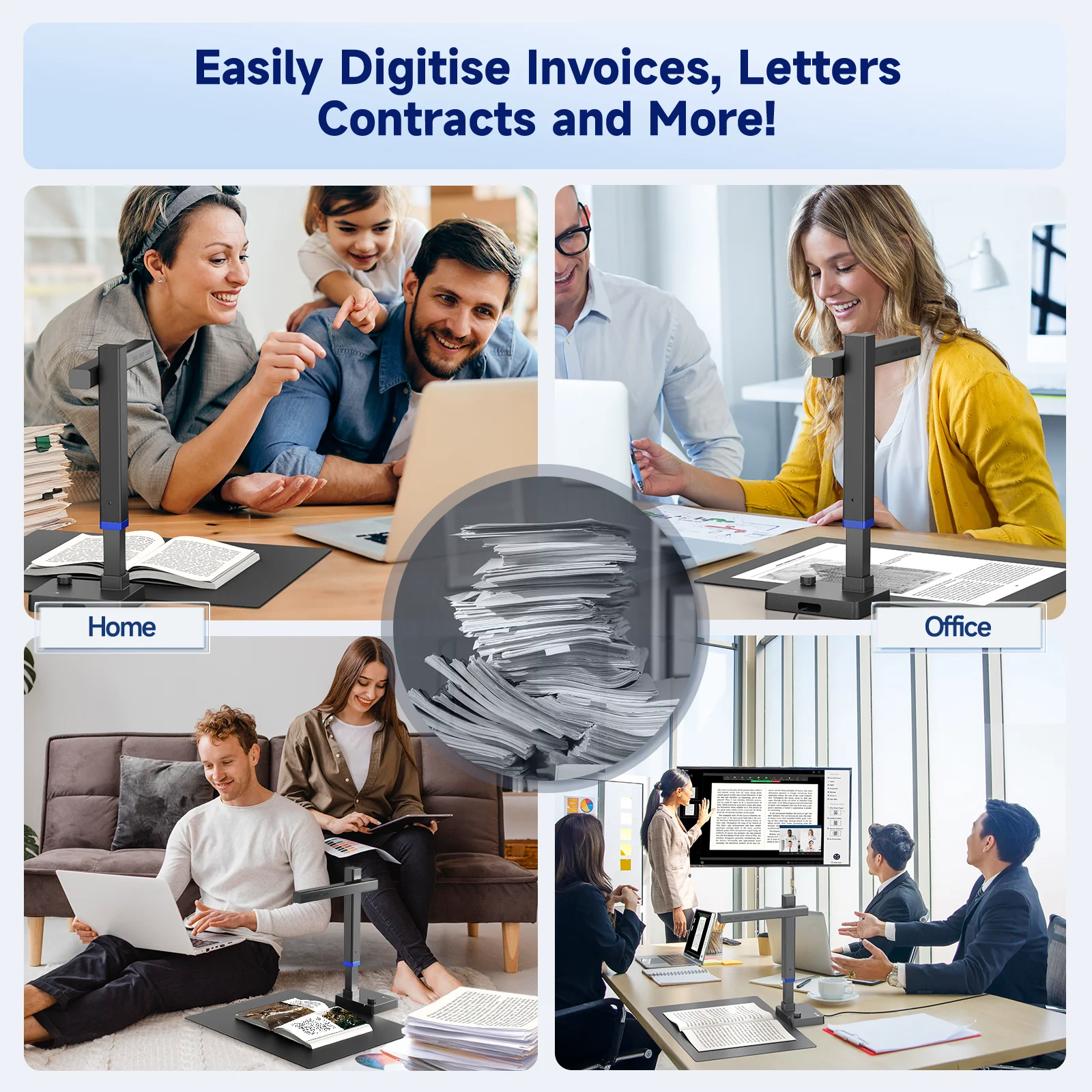 Ультрапортативный 13-мегапиксельный книжный сканер czur shine - Фотография_5