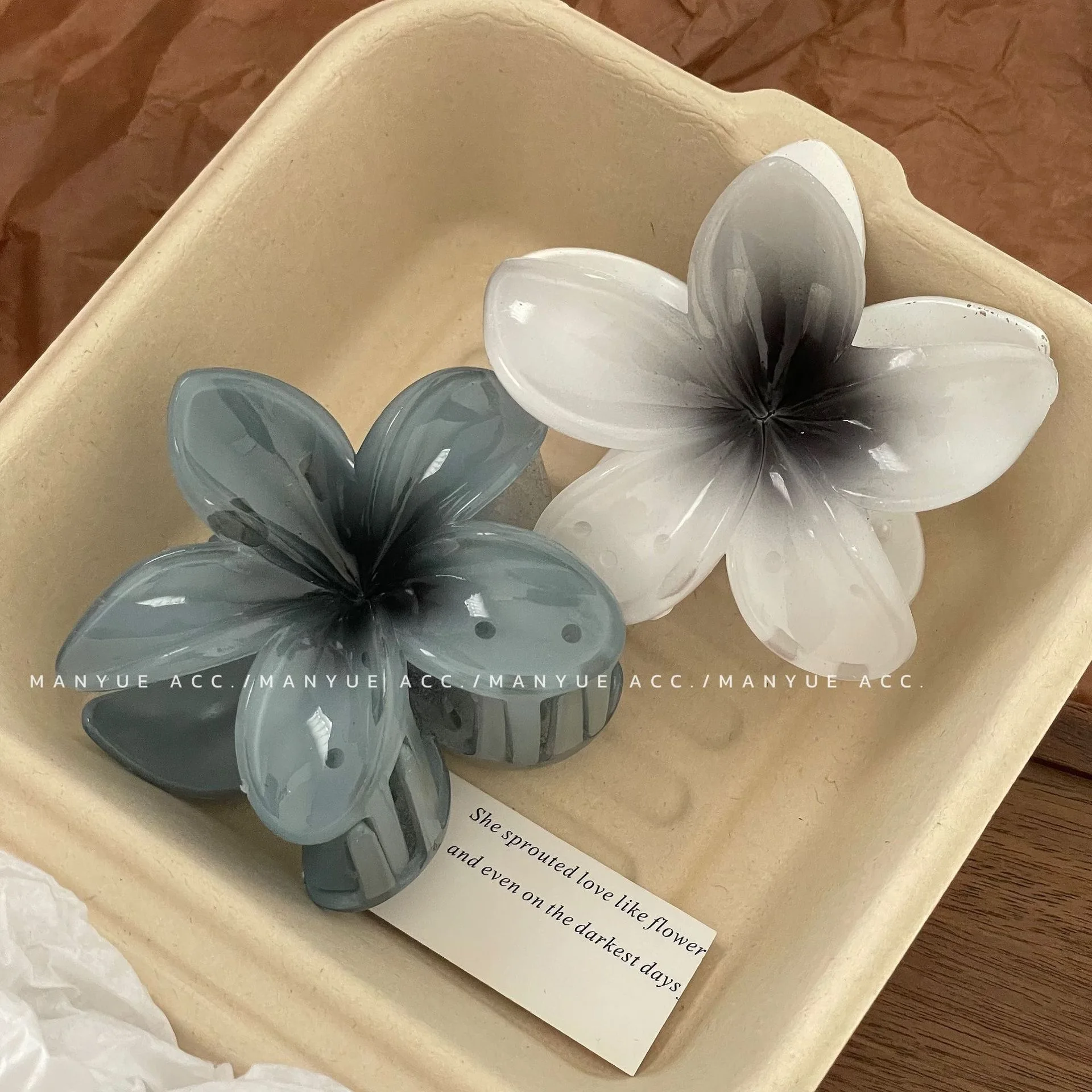 Заколки для волос с гавайским градиентом - Фотография_4