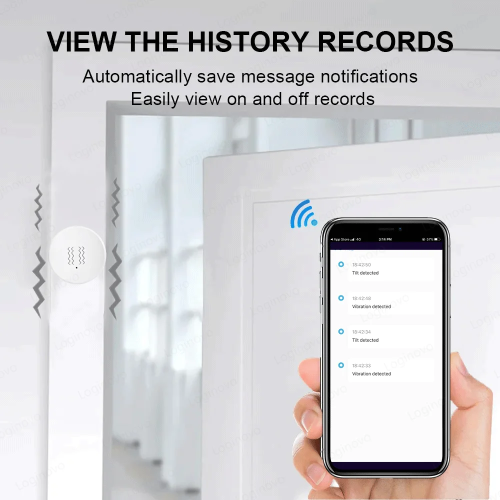 Zigbee датчик вибрации и наклона - Фотография_6